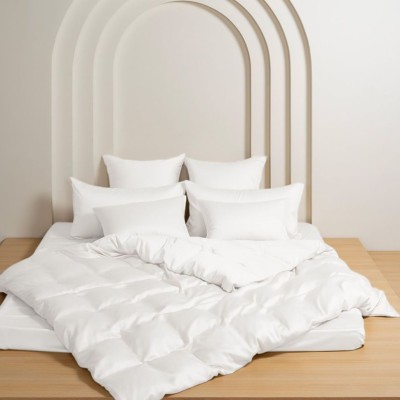 Постельное белье German Grass на резинке &quot;Arctic White Brilliant&quot;, 2-х спальное (евро), белый