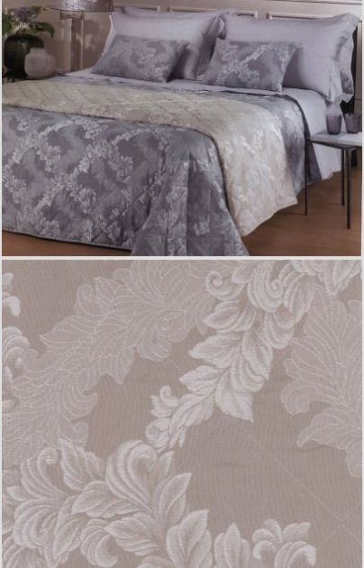 Покрывало Caleffi "Impero", 270x270 см, бежевый