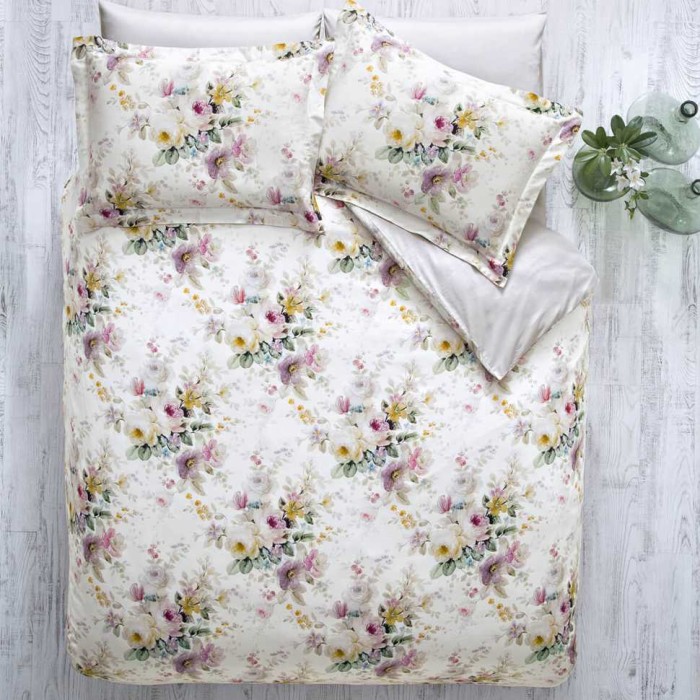 Постельное белье Tivolyo Deluxe "Finola", 2-х спальное (евро), кремовый