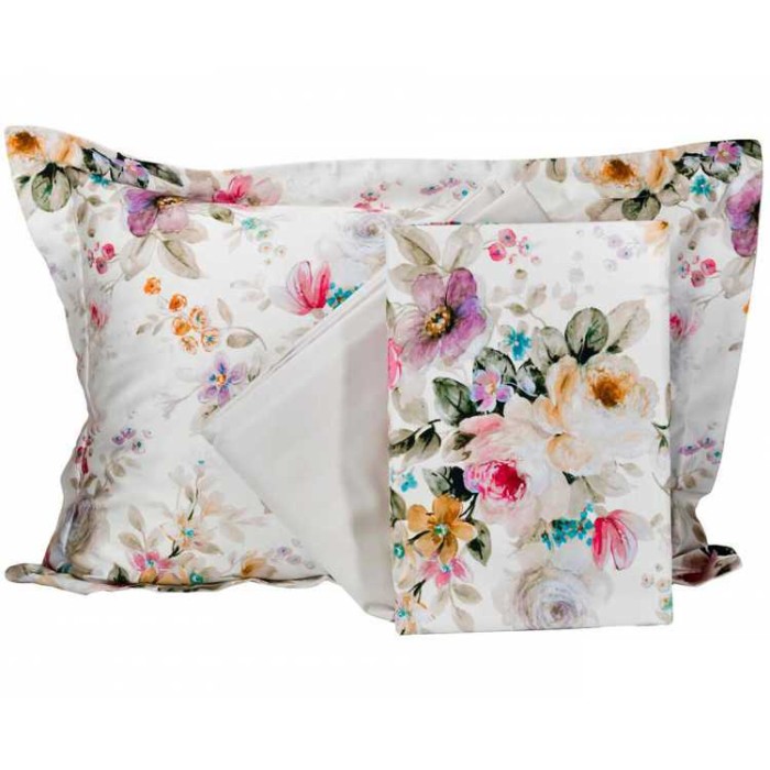 Постельное белье Tivolyo Deluxe "Finola", 2-х спальное (евро), кремовый