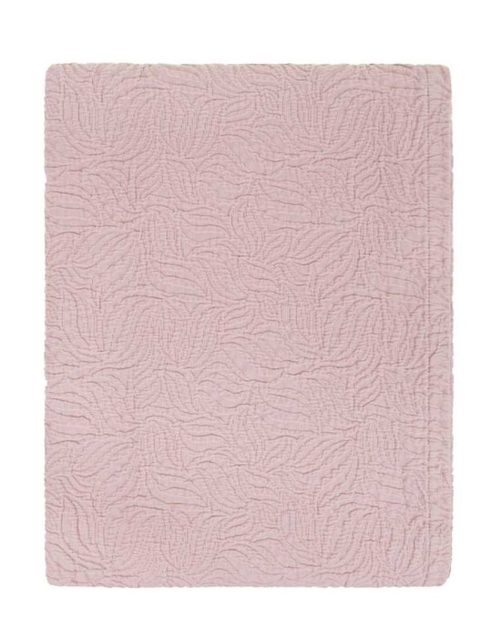 Покрывало Luxberry "Каменный Цветок", 150x220 см, ягодный сорбет