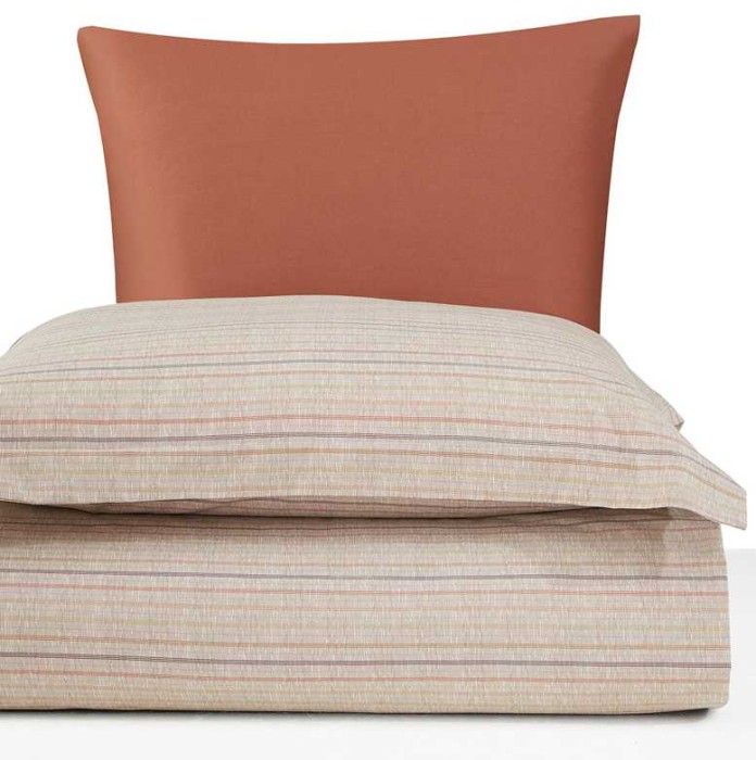 Постельное белье Arya Alamode "Gemini", 2-х спальное (евро), бежевый