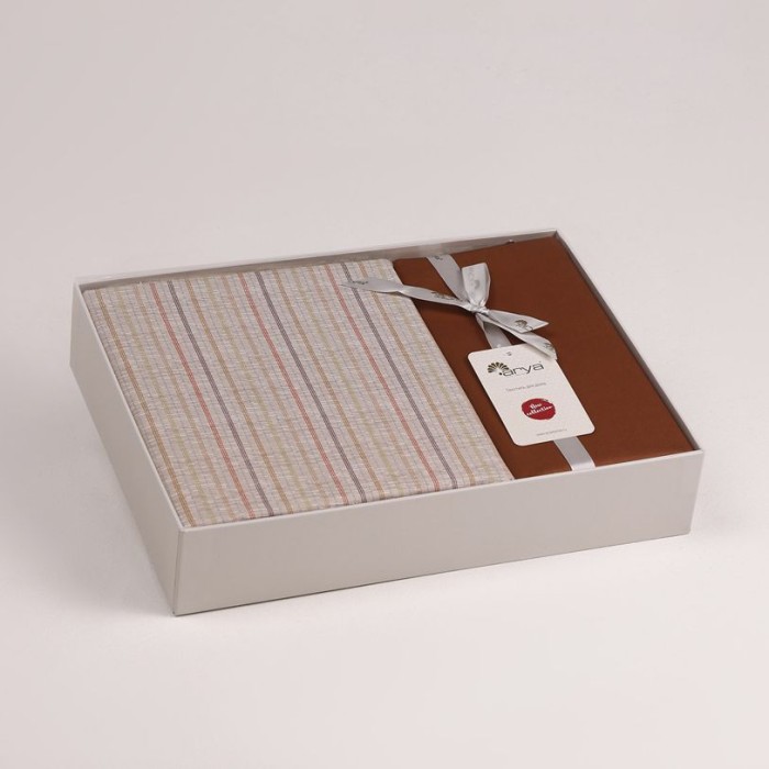 Постельное белье Arya Alamode "Gemini", 2-х спальное (евро), бежевый