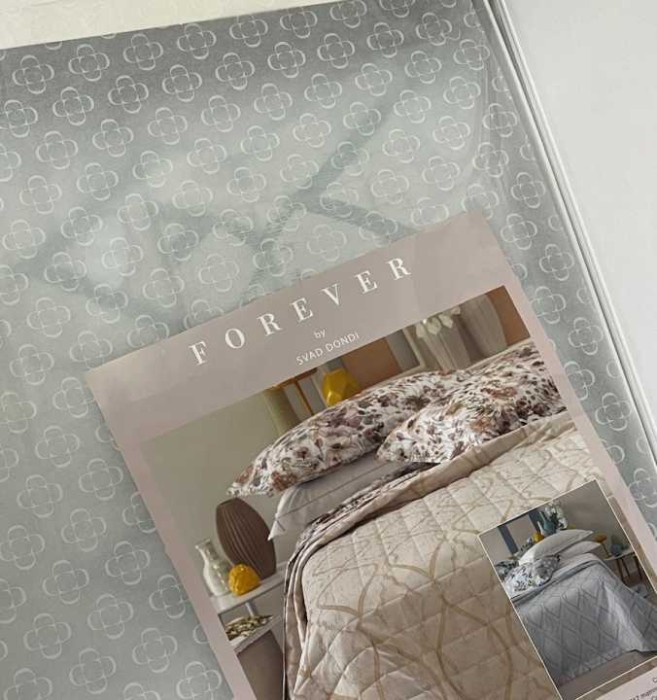 Покрывало Svad Dondi "Ines", 270x270 см, голубой