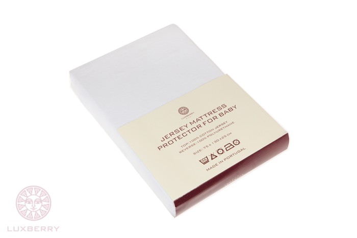 Наматрасник защитный Luxberry, 90х200х30см, белый