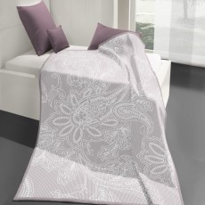 Плед BOCASA кайма "Paisley lotus", 722294, 150x200 см