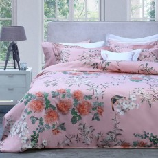 Постельное белье VALERON USC "NARISSA", king-size, V01, персиковый
