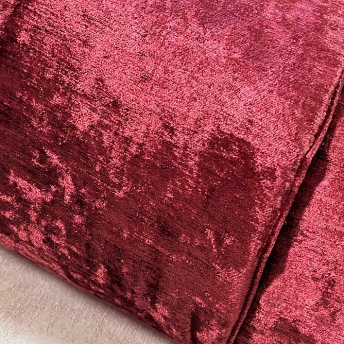 Покрывало Svad Dondi бархат "Venere", 270x270 см, гранатовый