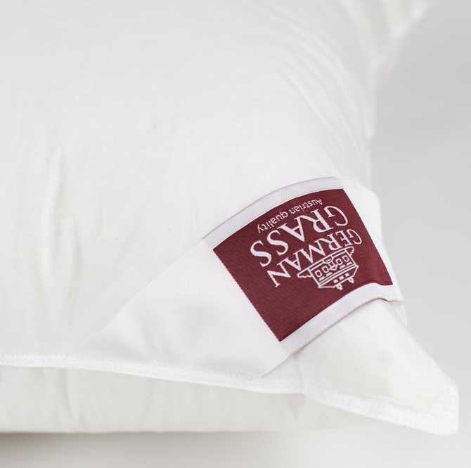 Подушка German Grass пуховая "Royal Down", 70x70 см, средняя