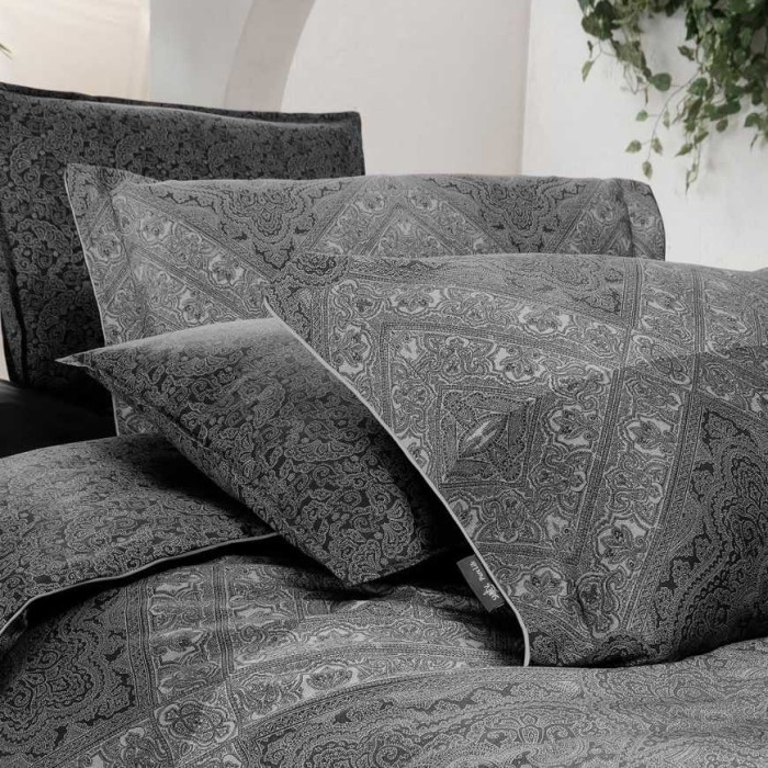 Постельное белье Sarev "Brezno", семейное, серый