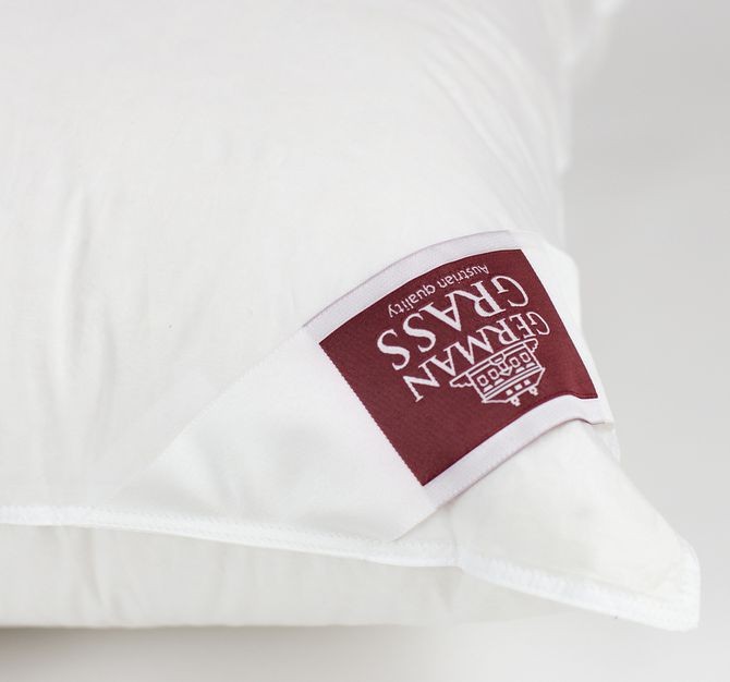 Подушка German Grass пуховая "Royal Down", 60x80 см, средняя