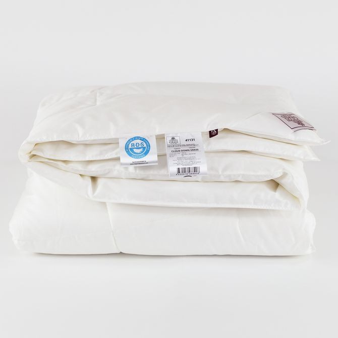 Одеяло German Grass пуховое "Cloud Down", 220x240 см, всесезонное