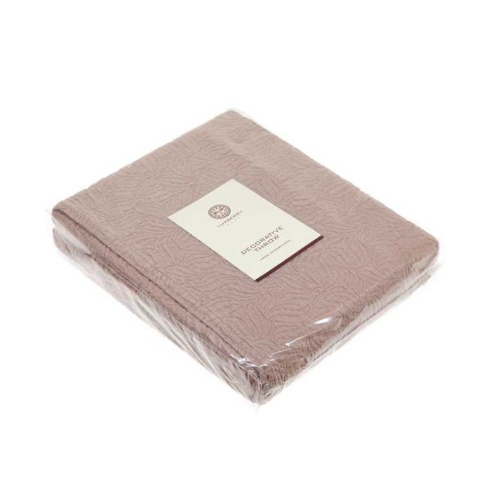 Покрывало Luxberry "Каменный Цветок", 220x240 см, ягодный сорбет