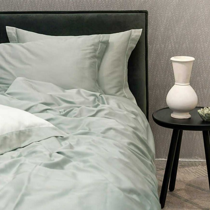 Простыня DecoFlux "Crystal", 280x280 см, зеленый