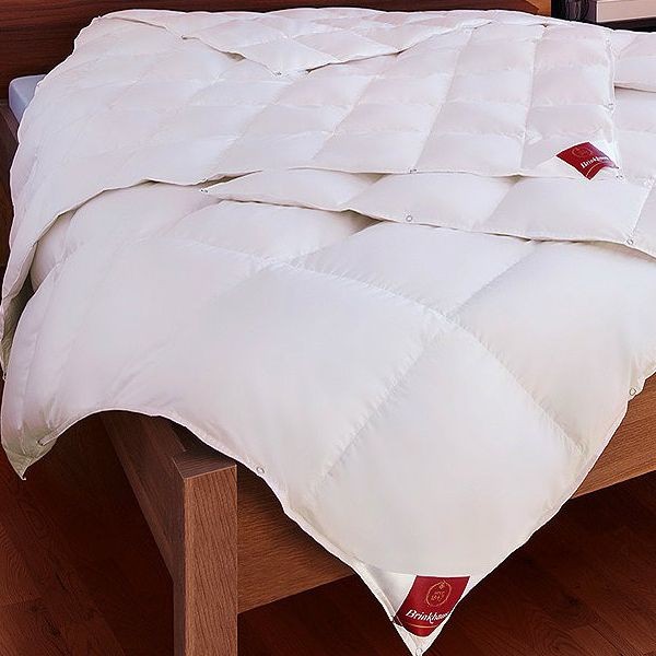 Одеяло Brinkhaus пуховое "Crystal", 135x200 см, белый