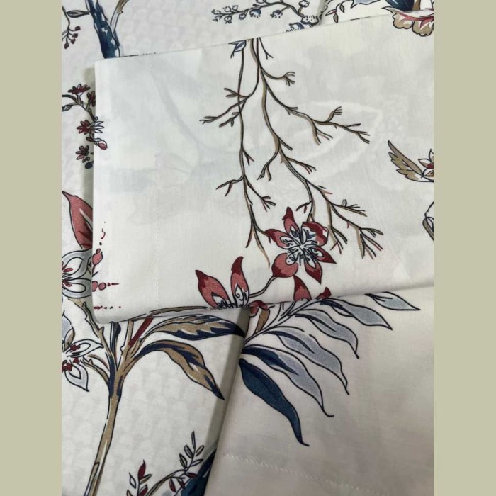 Постельное белье Mirabello перкаль "Life", семейное, белый