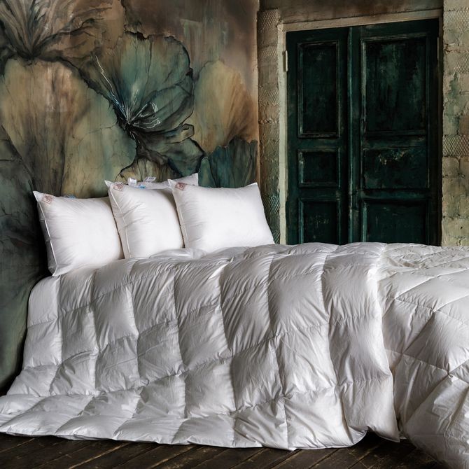 Подушка German Grass пуховая "Royal Down", 50x90 см, средняя