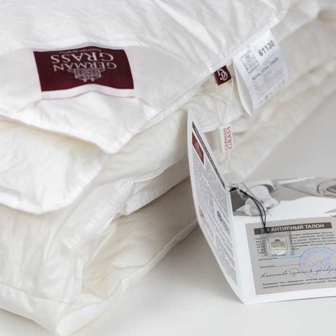 Одеяло German Grass пуховое "Royal Down", 160x220 см, всесезонное