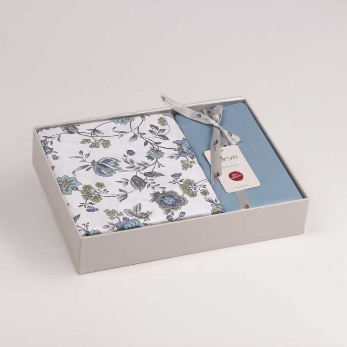 Постельное белье Arya Alamode "Nabika", 2-х спальное (евро), стоне