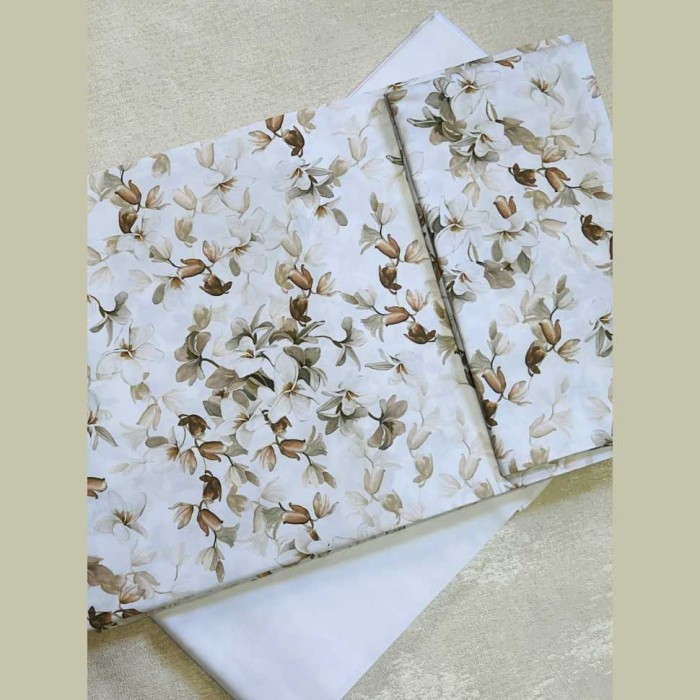 Постельное белье Mirabello "Arbor", 2-х спальное (евро), бежевый