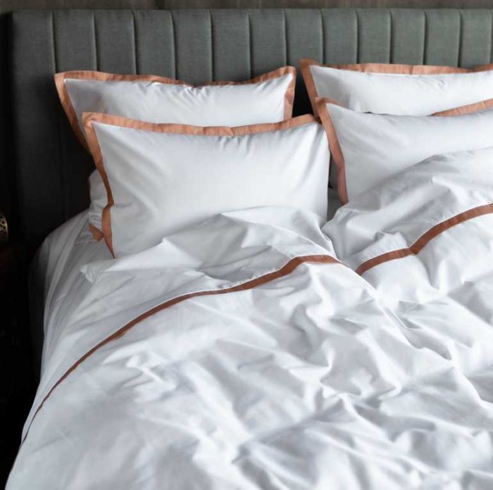 Наволочка German Grass "Vienna Rose", 50x70 см, 2 шт, белый