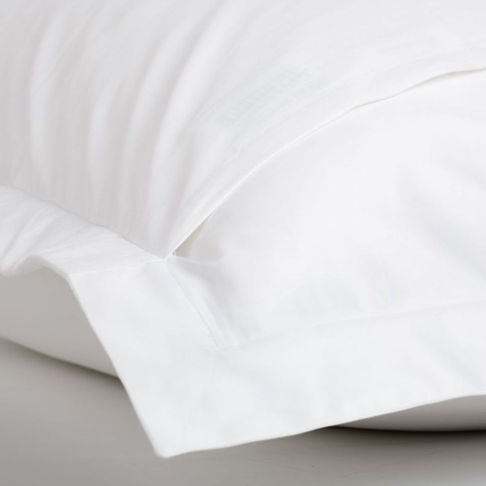 Наволочка  German Grass узкая отделка "Alpine Brownie Allure", 50x70 см, 2 шт, белый