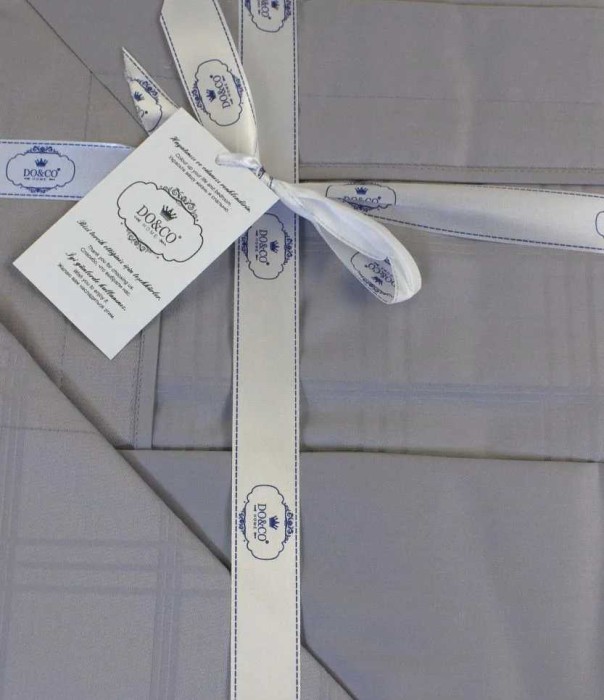 Постельное белье Do&Co Exclusive "Eloy", 2-х спальное (евро), серый