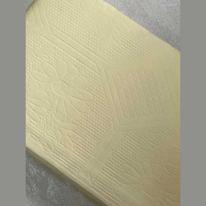 Покрывало Calleffi "Margarita", 250x265 см, светло-желтый