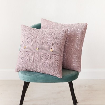 Наволочка декоративная Luxberry &quot;Lux 11&quot;, 40x40 см, пепельно-розовый