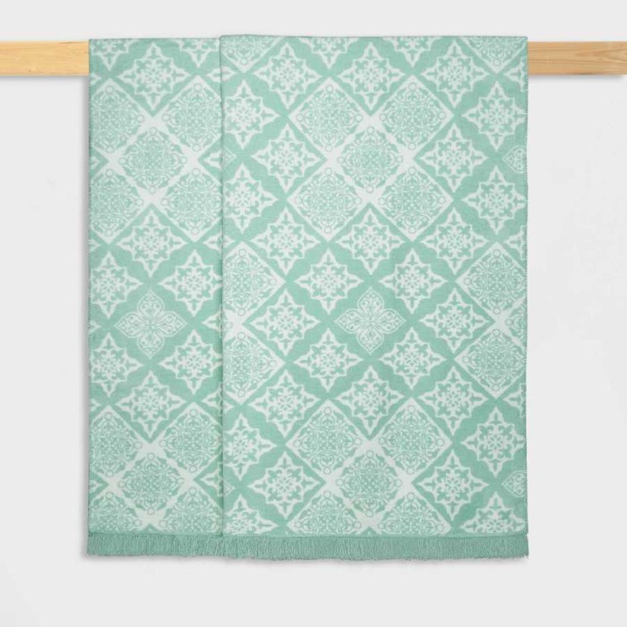 Плед Arya хлопок "Minerva", 150x200 см, ментол