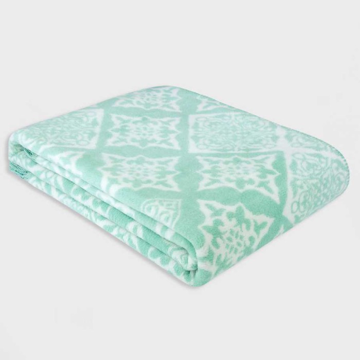 Плед Arya хлопок "Minerva", 150x200 см, ментол