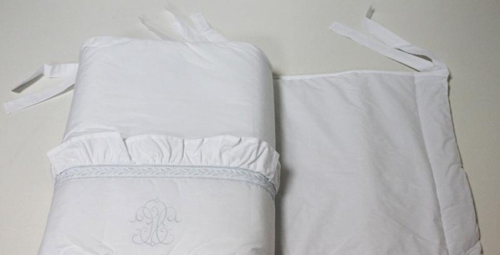 Постельное белье "Вензель New" Bovi, голубой