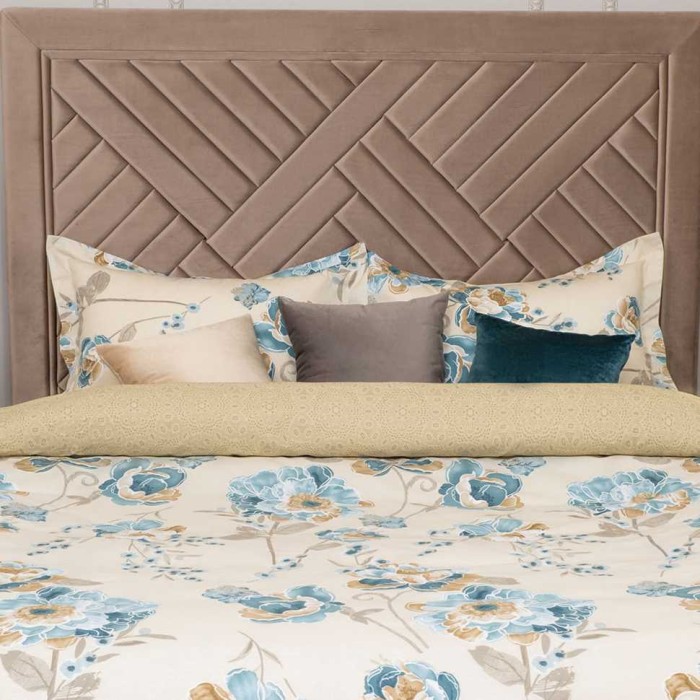 Постельное белье Arya Simple Living "Laurette", семейное, кремовый