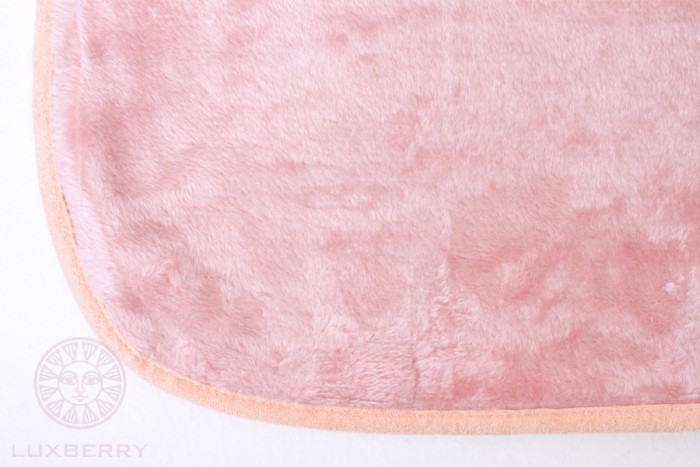 Плед детский Luxberry "Silk", 100x140см, розовый