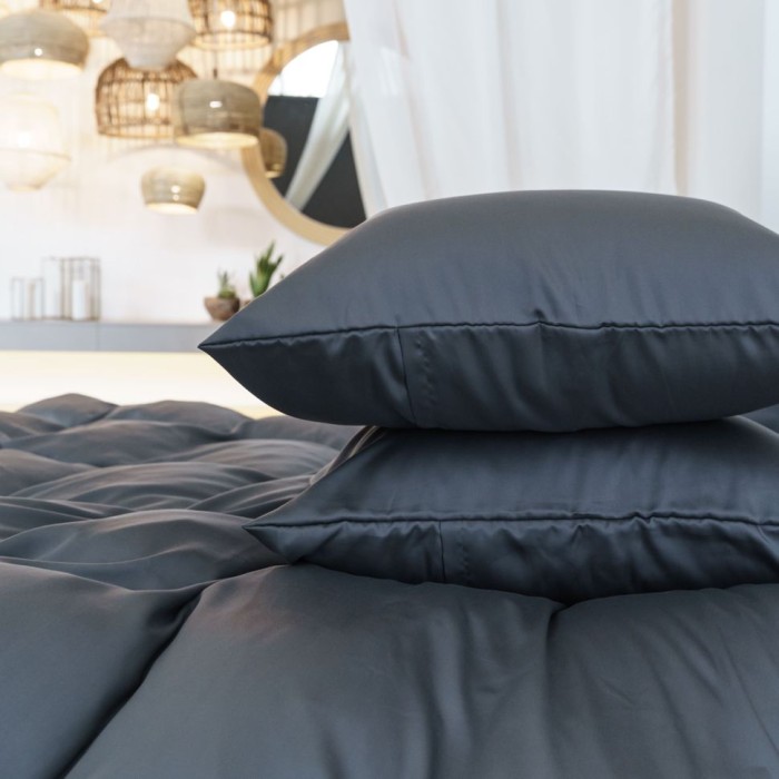 Постельное белье German Grass Tencel "Grey Brilliant", 1,5 спальное