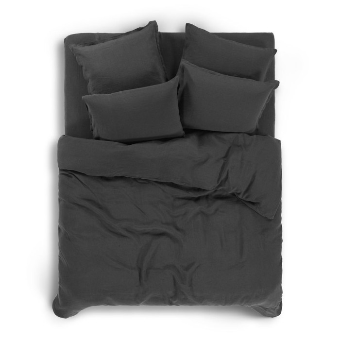 Наволочка Hamam "Wrinkle Washed", 50x70 см, 2 шт, стоне