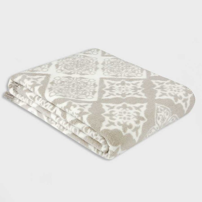 Плед Arya хлопок "Rasan", 150x200 см, кремовый