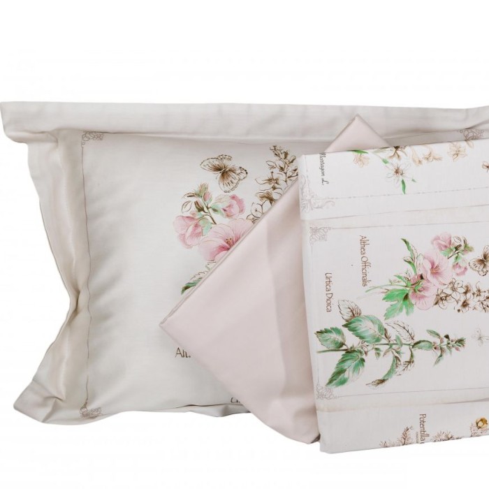 Постельное белье Tivolyo Deluxe "Florine", 1,5 спальное, кремовый