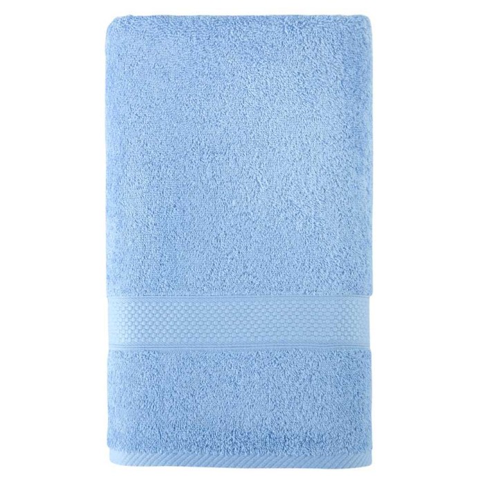 Полотенце Arya однотонное "Miranda Soft", 30x50 см, светло-голубой
