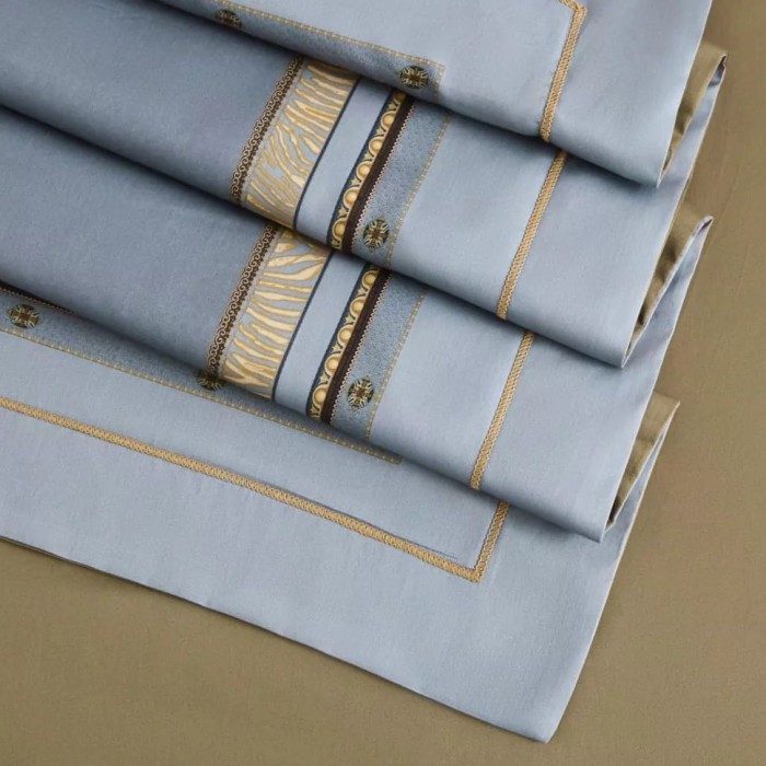 Постельное белье Arya Diamond "Nuit", 2-х спальное (евро), серый