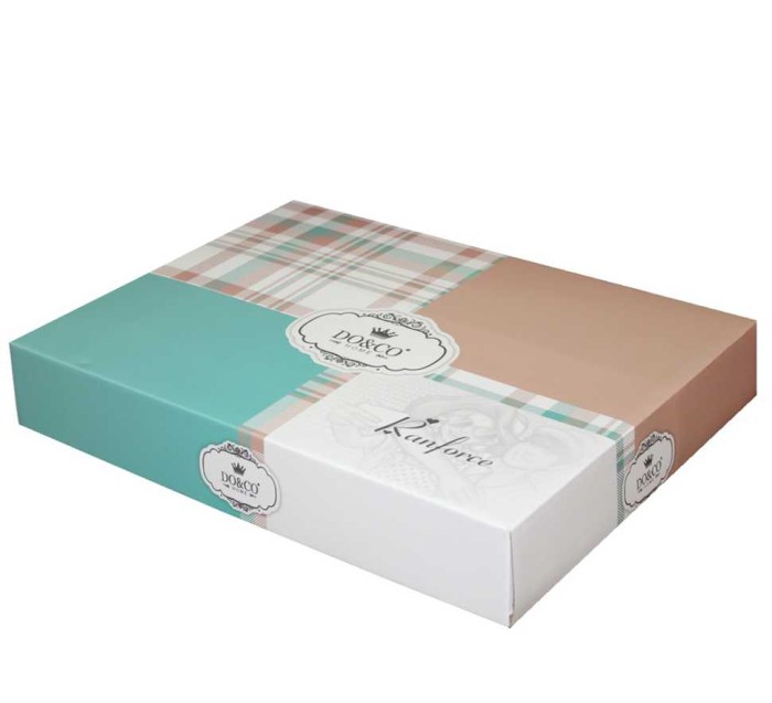 Постельное белье Do&Co ранфорс "Clara", 1,5 спальное, розовый