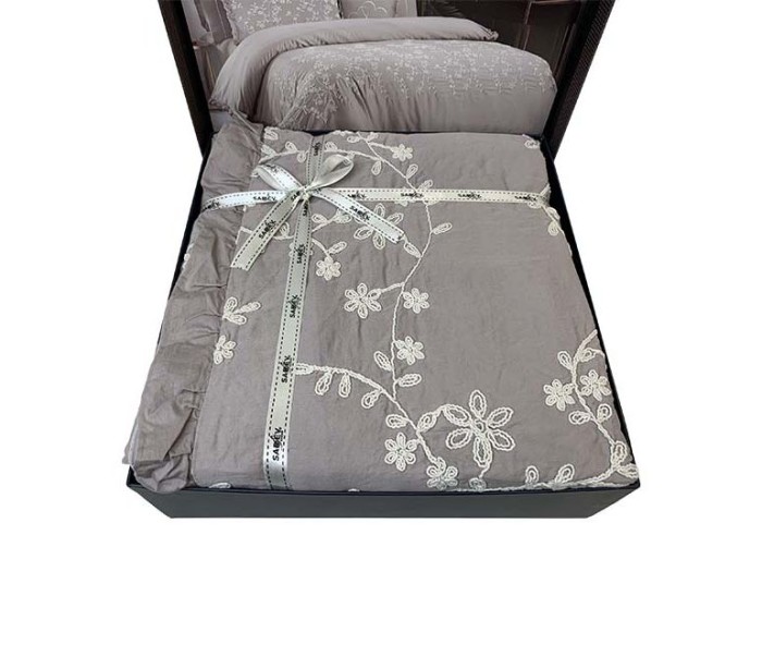 Постельное белье Sarev "Buda", 2-х спальное (евро), бежевый