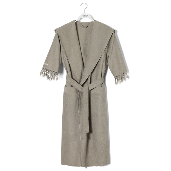 Халат Hamam "Meyzer Tassels", L-XL, дым