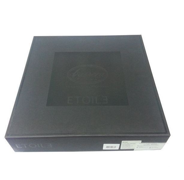 Покрывало Cassera Casa "Verdi" жаккард, 260x260 см, черный