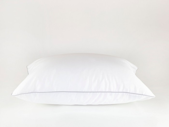 Наволочка German Grass "Innsbruck Pearl", 50x70 см, 2 шт, белый, светлый кант