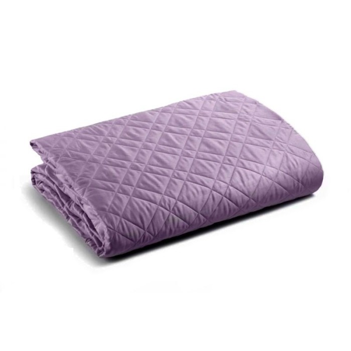 Покрывало Caleffi "Raso", 260x270 см, лиловый