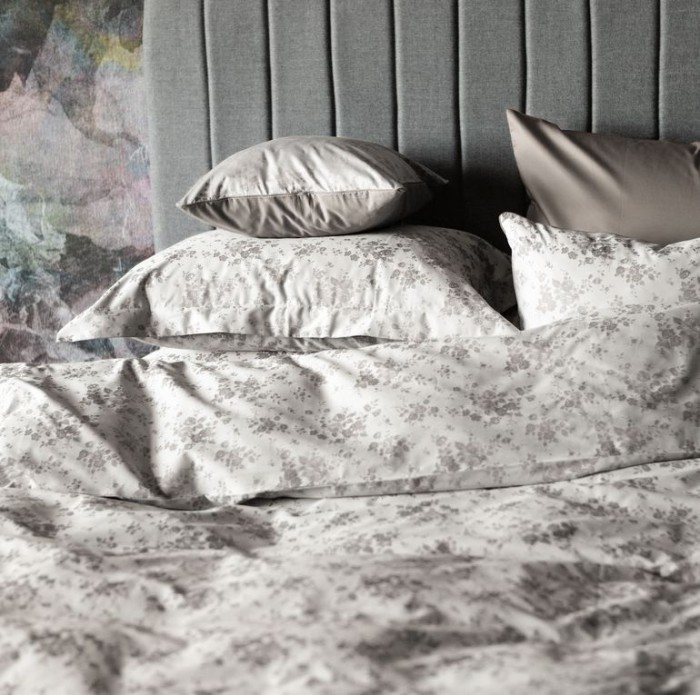 Наволочка German Grass "Silver Palette", 2 шт, 70x70 см, серебристо-бежевый