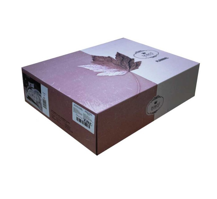 Постельное белье Do&Co фланель "Burrell", 2-х спальное (евро), терракотовый