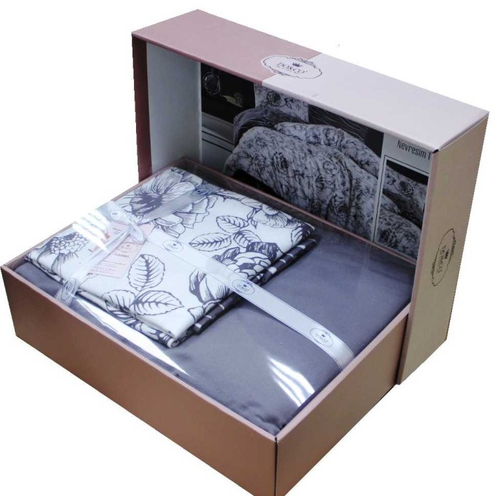 Постельное белье Do&Co фланель "Burrell", 2-х спальное (евро), терракотовый