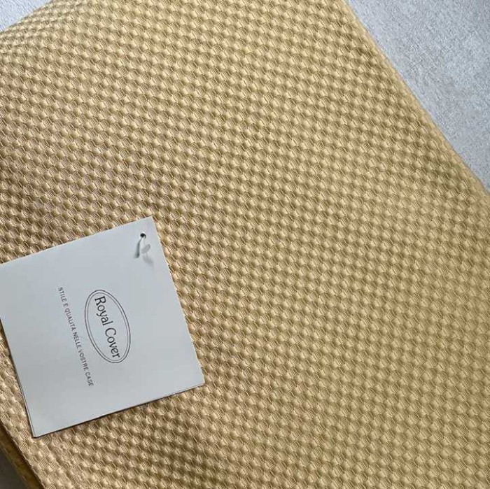 Покрывало Royal Cover "Deco", 260x265 см, светлое золото